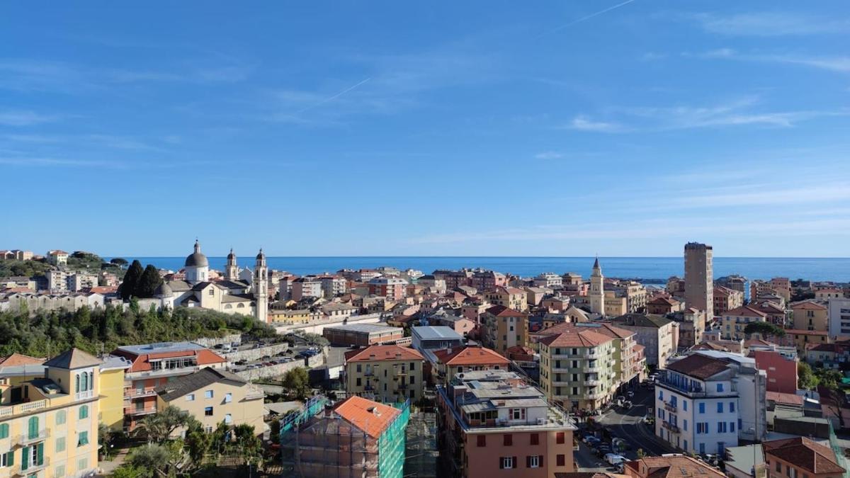 Super Vista Al Grattacielo Di Lavagna Apartman Kültér fotó
