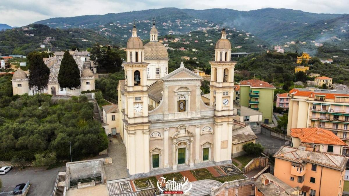 Super Vista Al Grattacielo Di Lavagna Apartman Kültér fotó
