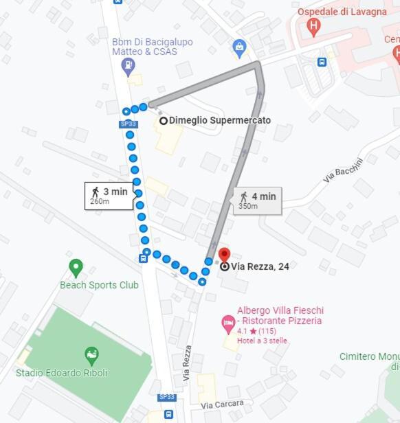Super Vista Al Grattacielo Di Lavagna Apartman Kültér fotó